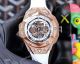 Faux Hublot Sang Bleu 2 Chronograph Watches Rose Gold Half Diamond-set (3)_th.jpg
